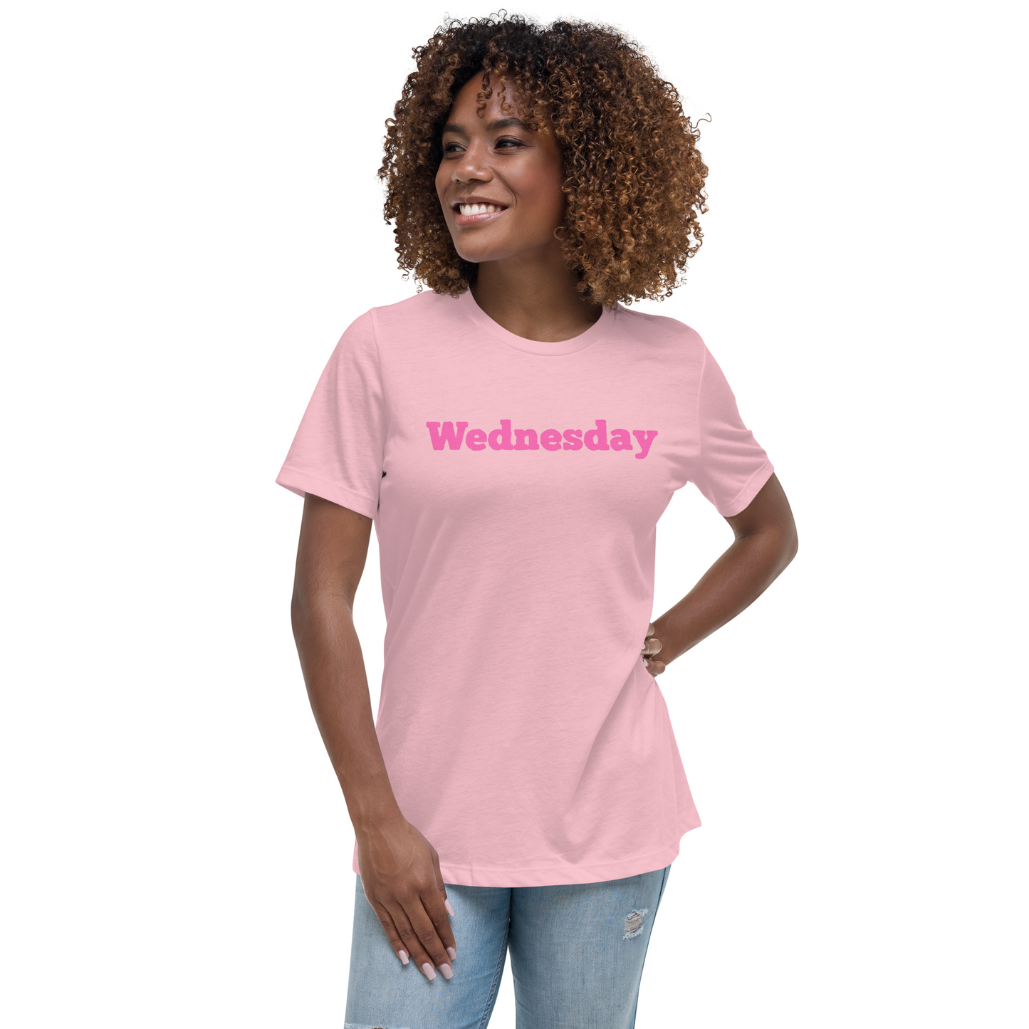 Pink Wednesday Graphic Tee