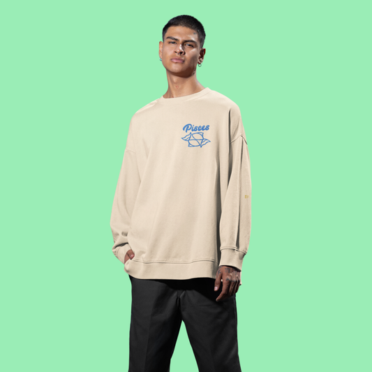 Pisces Embroidered Sweatshirt