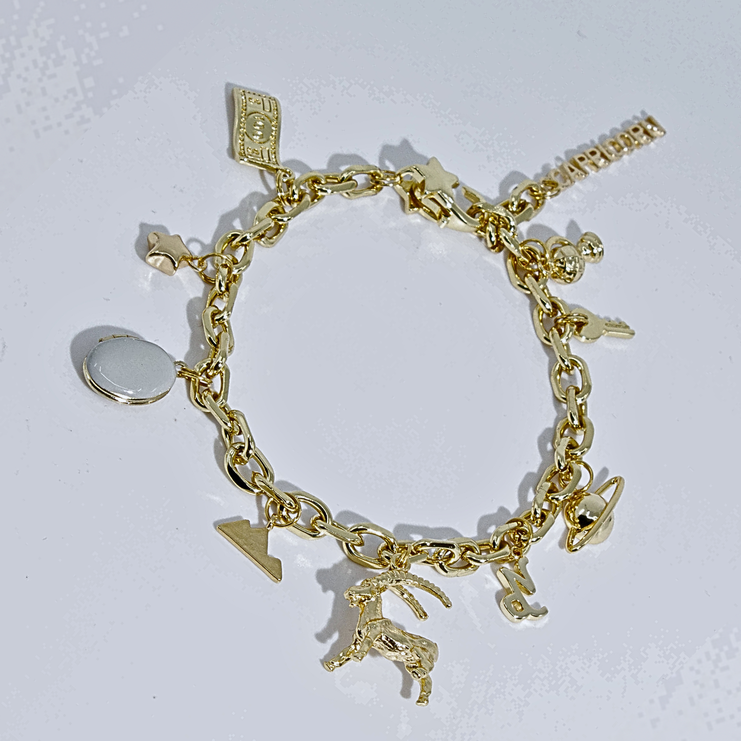 Capricorn Zodiac Charm Bracelet