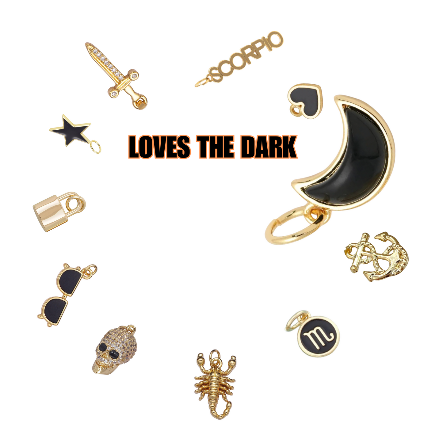 Scorpio Zodiac Charm Bracelet