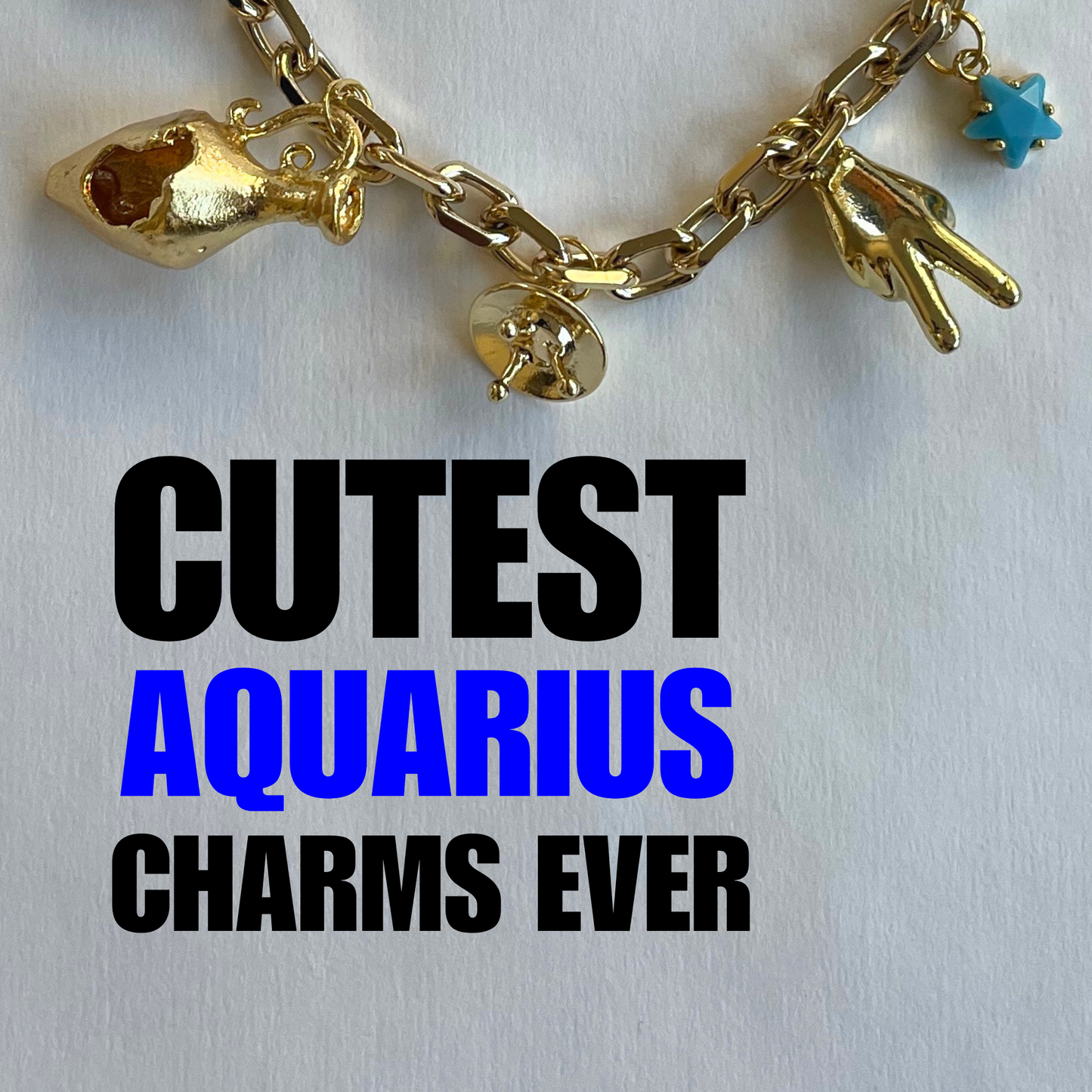 Aquarius Charm Bracelet