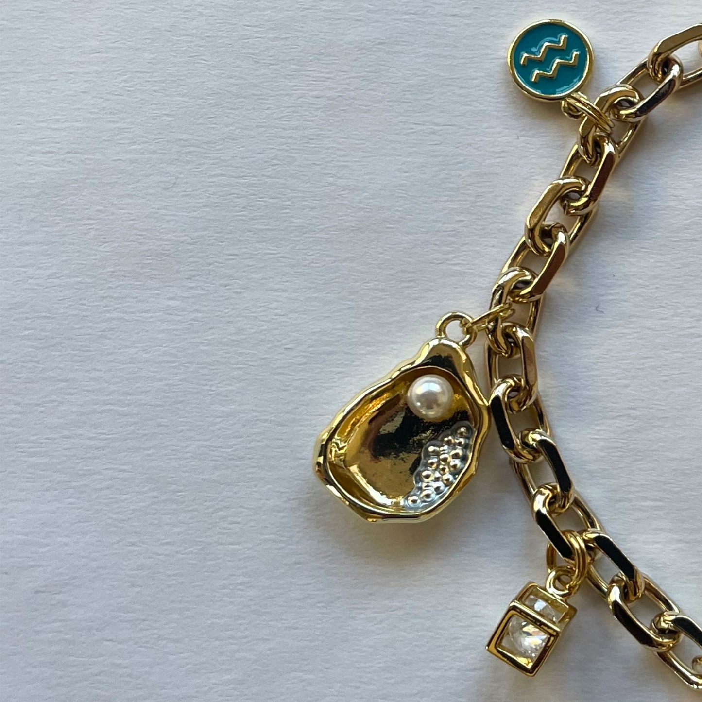 Aquarius Charm Bracelet
