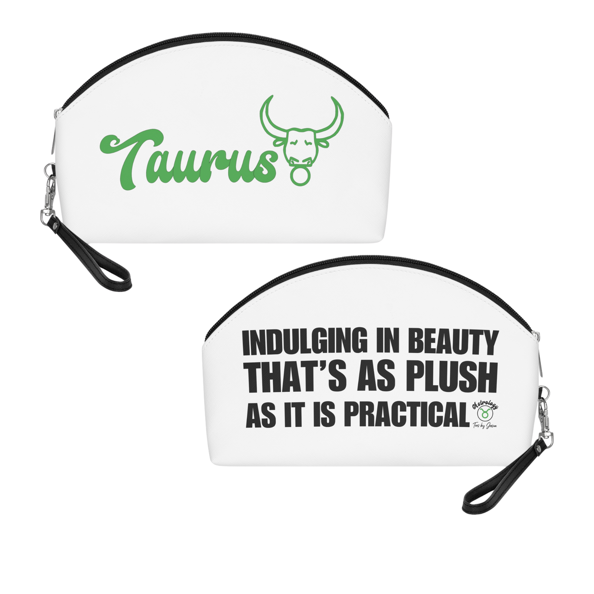 Taurus Zodiac Makeup Bag "Plush & Practical"