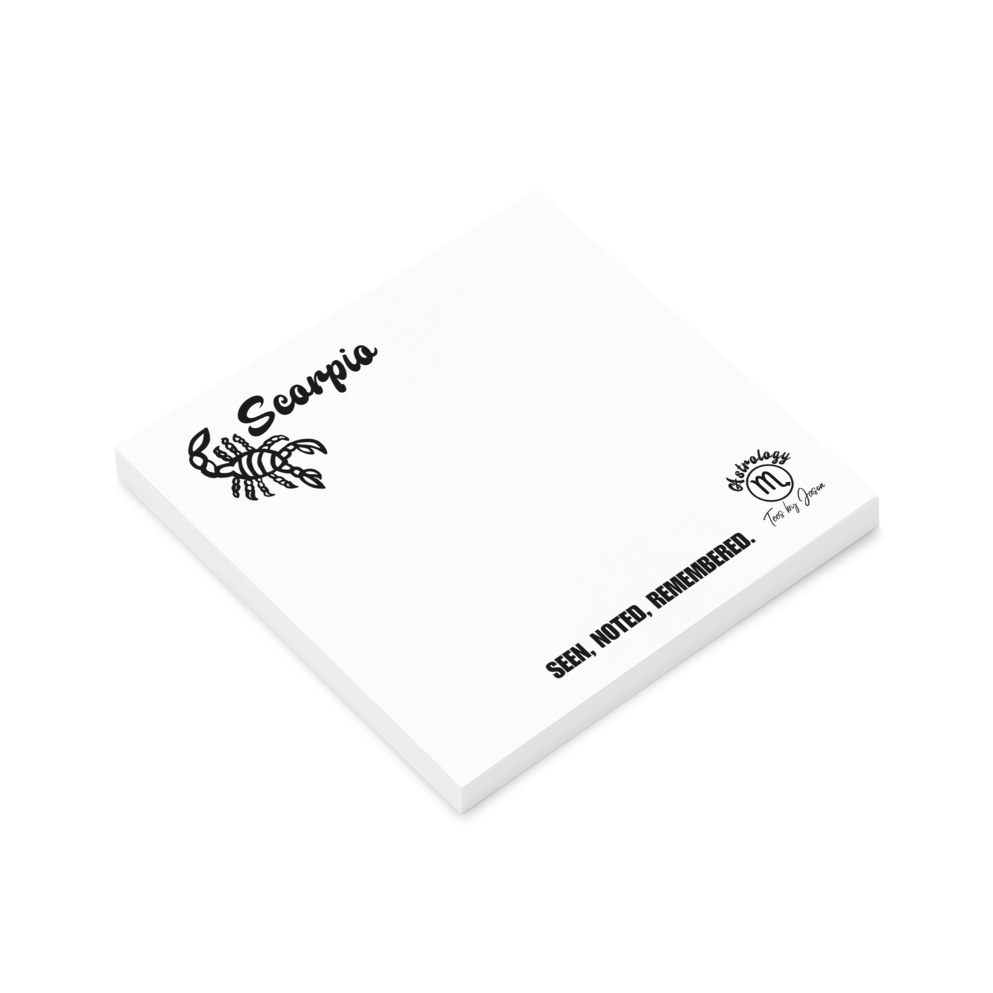 Scorpio Sticky Notes