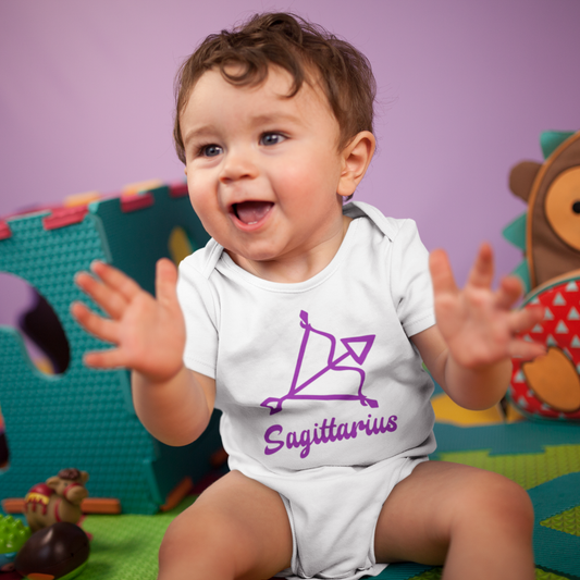 Sagittarius Arrow Baby Bodysuit