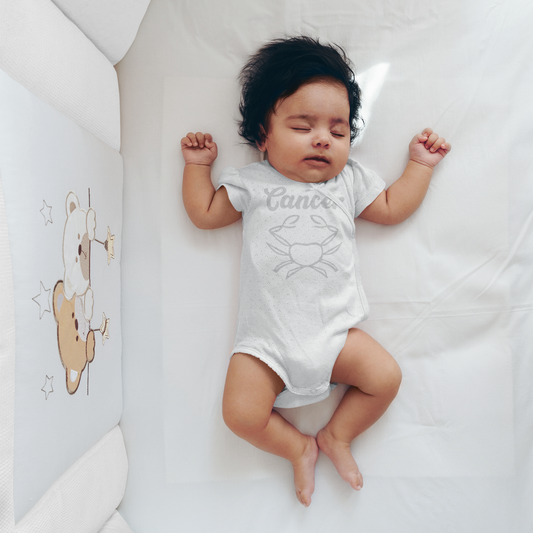 Cancer Crab Baby Bodysuit
