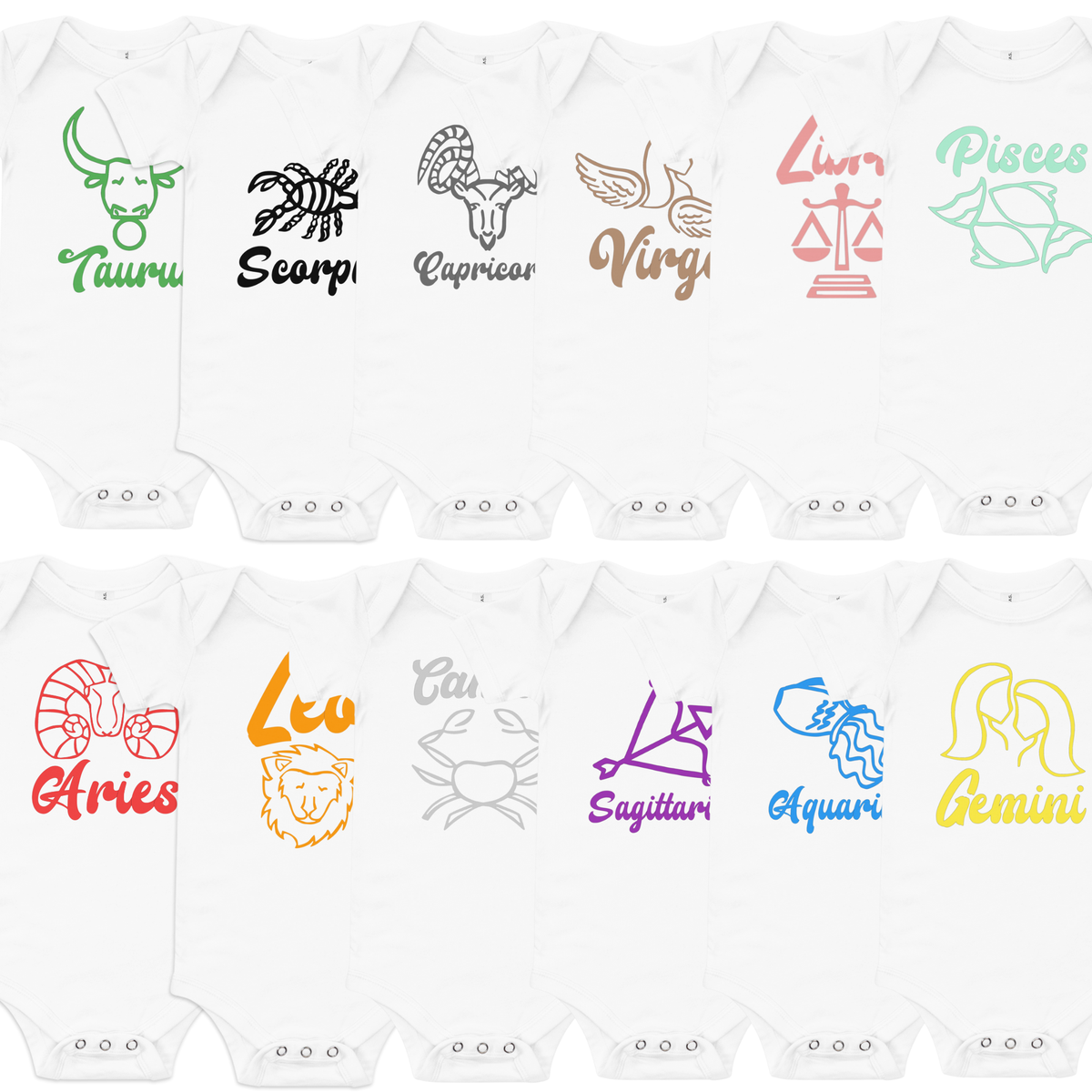 Baby Astrology Onesies