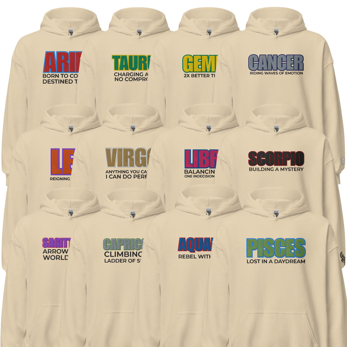 Zodiac Facts Hoodies