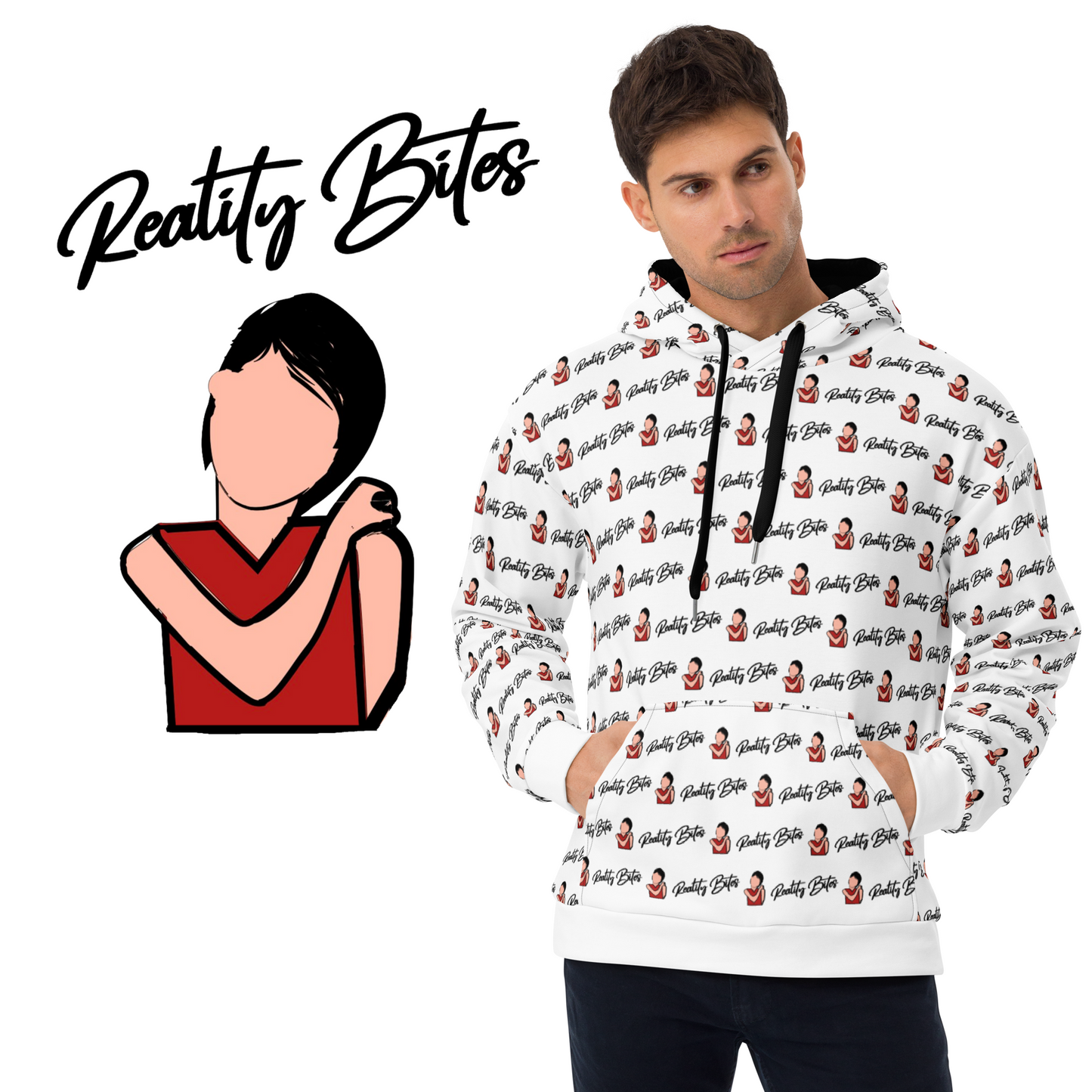 Reality Bites Inspired Hoodie 90s Movie Sweatshirt