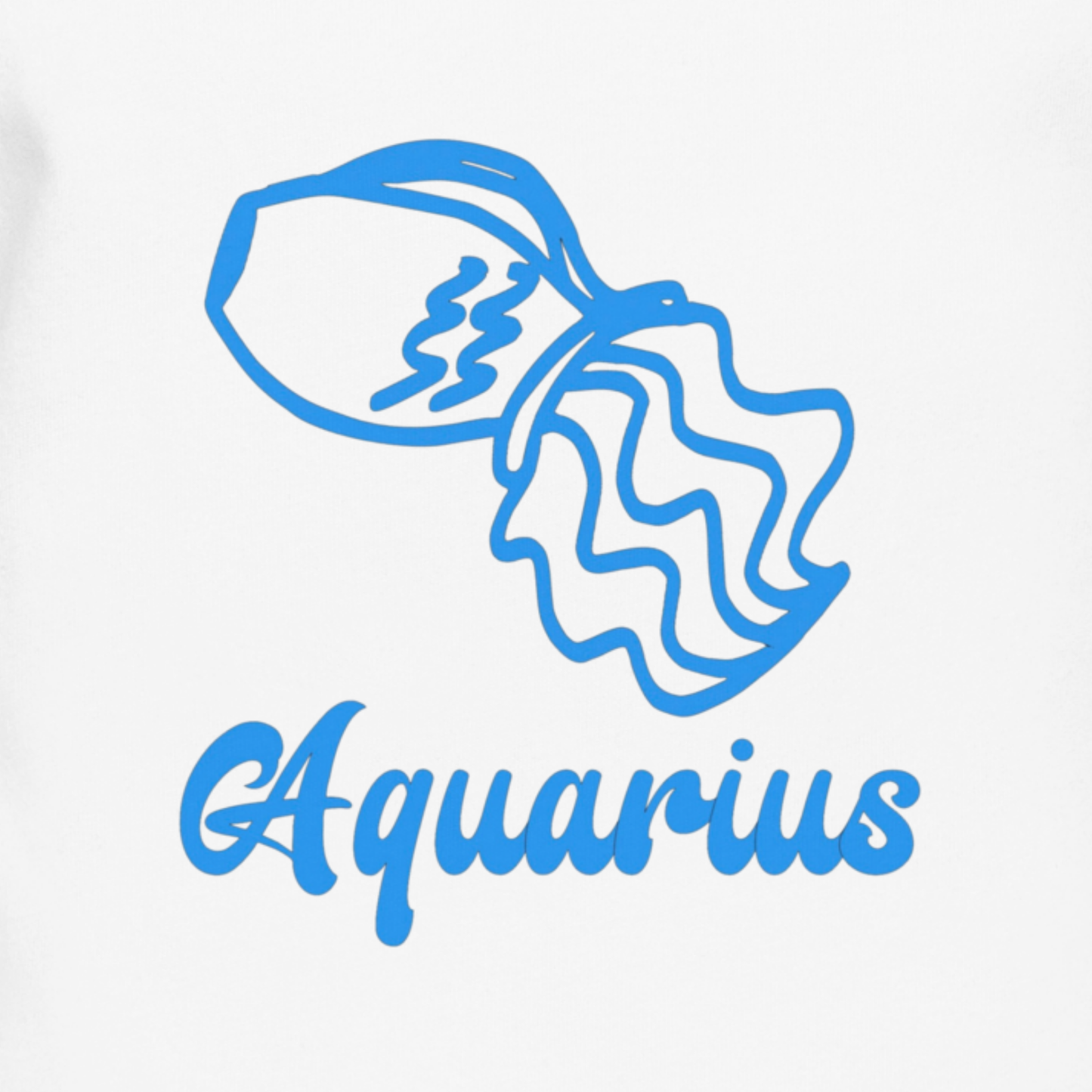 Aquarius Waterbearer Baby Onesie