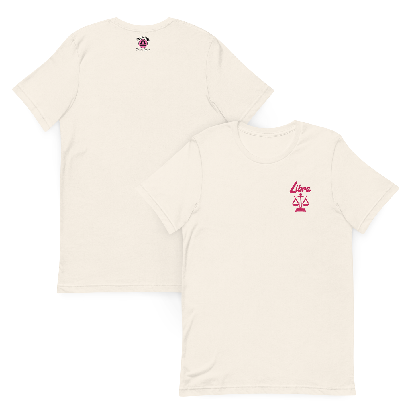 Libra Embroidered Astrology Tee