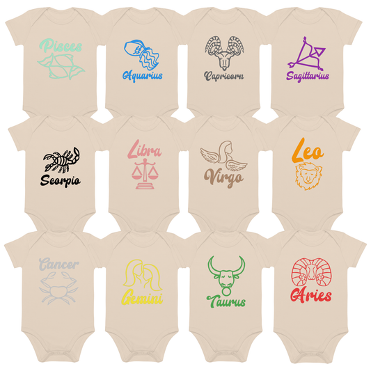 Astrology Baby Onesies