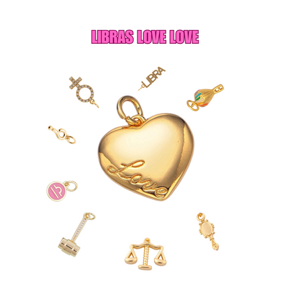 Libra Zodiac Charm Bracelet