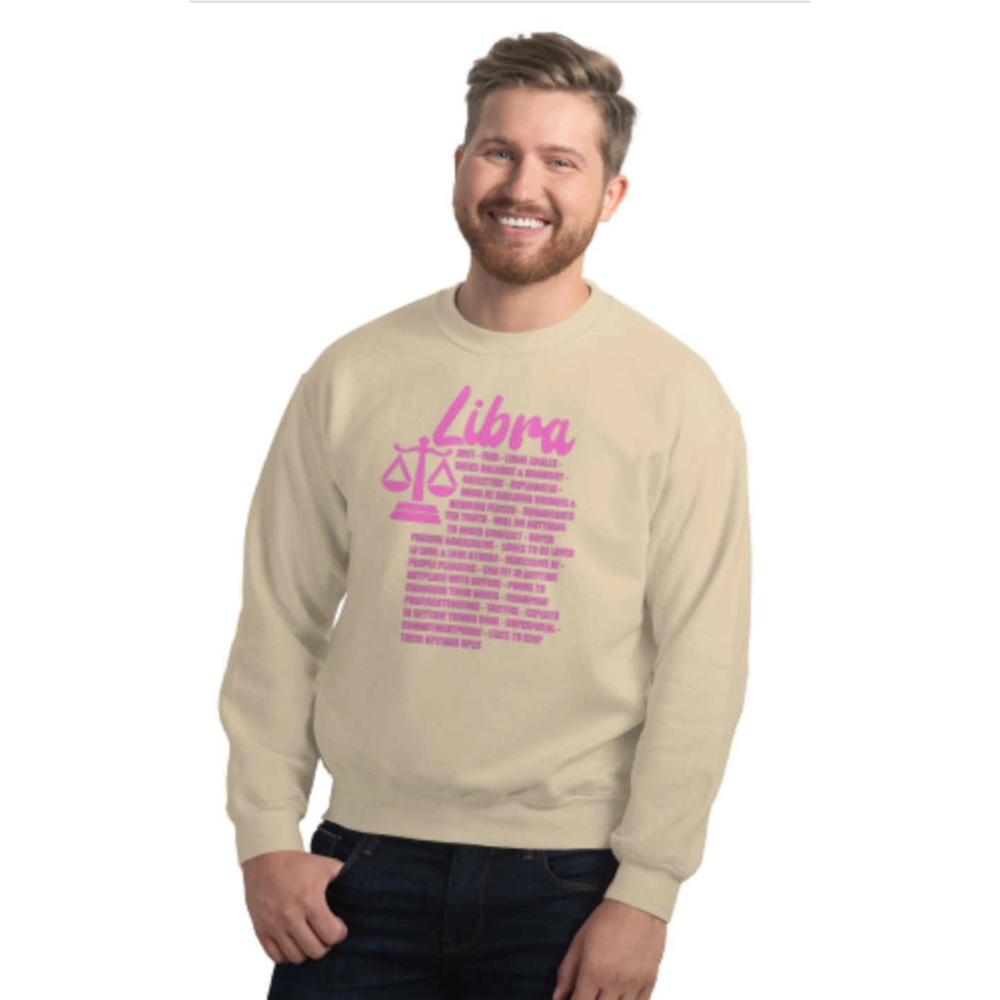 Libra Sweatshirt Zodiac Facts