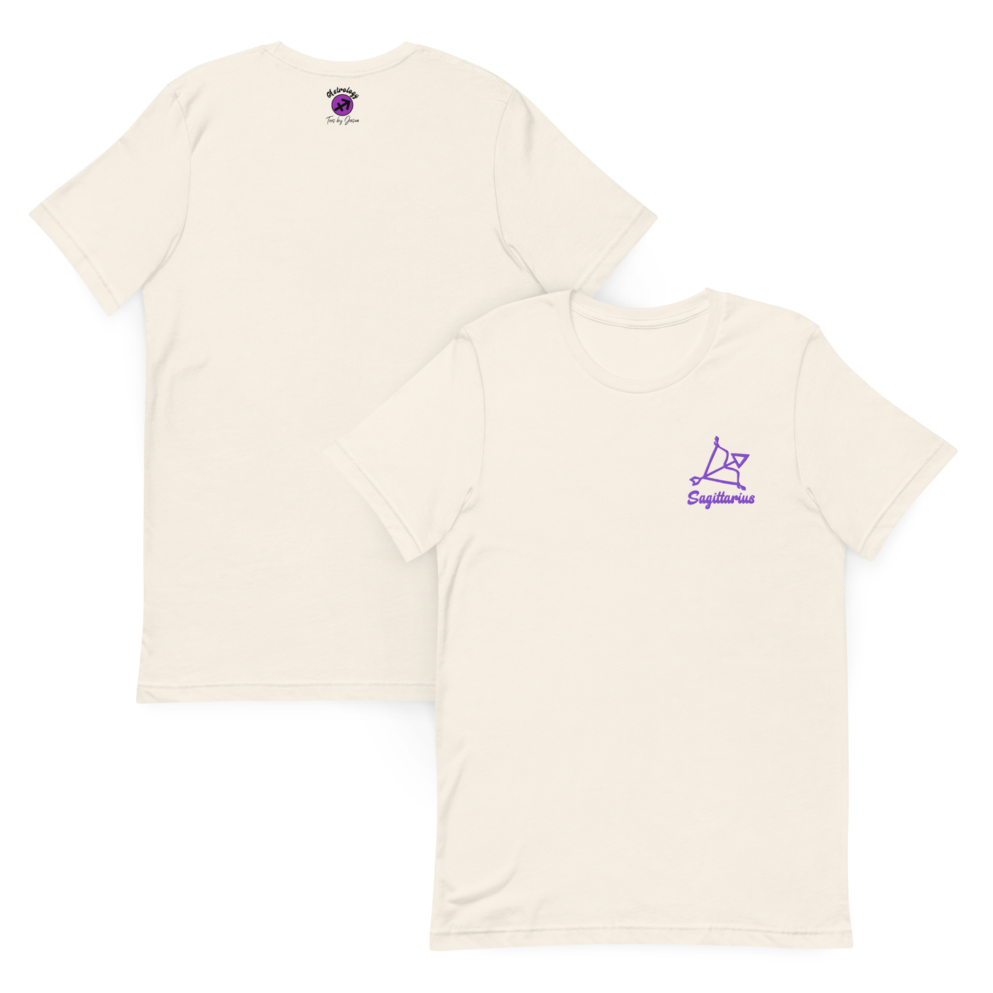 Sagittarius Embroidered Astrology Tee
