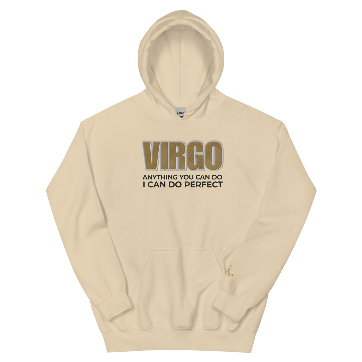 Virgo Embroidered Hoodie