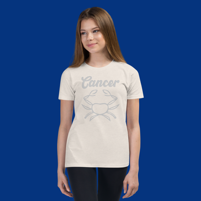 Cancer Crab Kids Tee