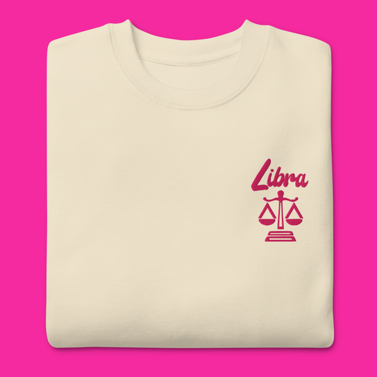 Libra Embroidered Sweatshirt