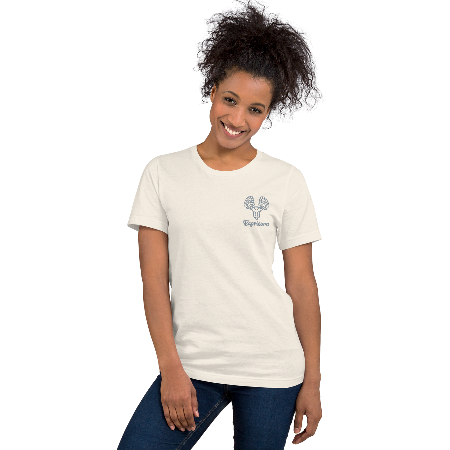 Capricorn Embroidered Astrology Tee