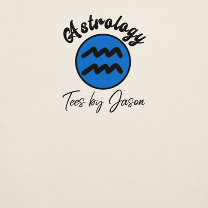 Aquarius Embroidered Astrology Tee