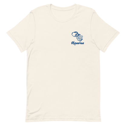 Aquarius Embroidered Astrology Tee