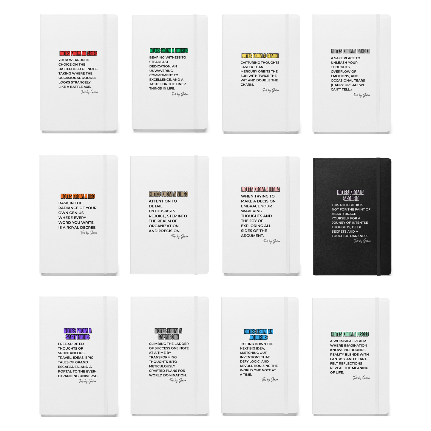 Leo Zodiac Notebook
