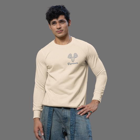 Capricorn Embroidered Sweatshirt