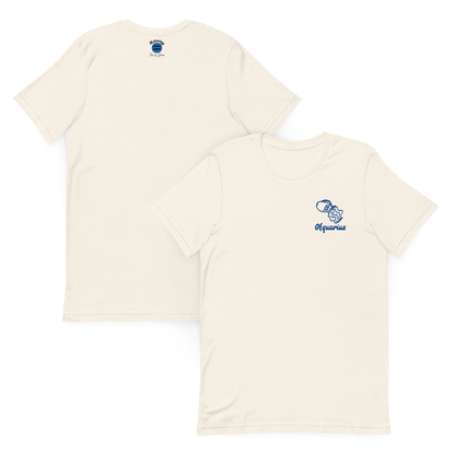 Aquarius Embroidered Astrology Tee