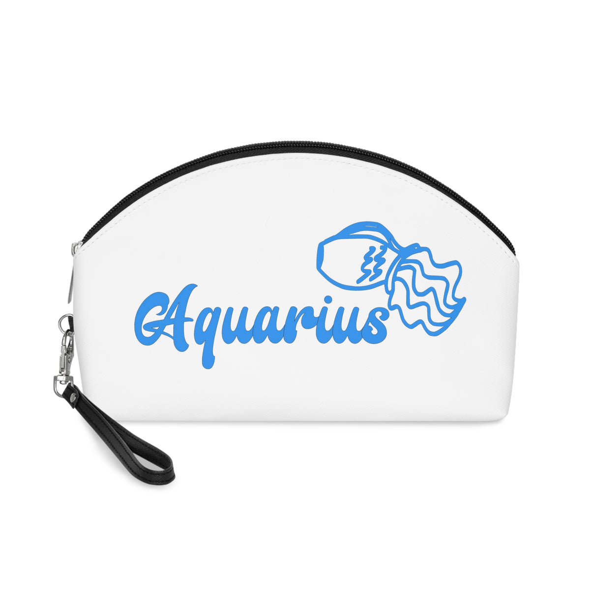 Aquarius Zodiac Makeup Bag — One-of-a-Kind Cosmetic Pouch