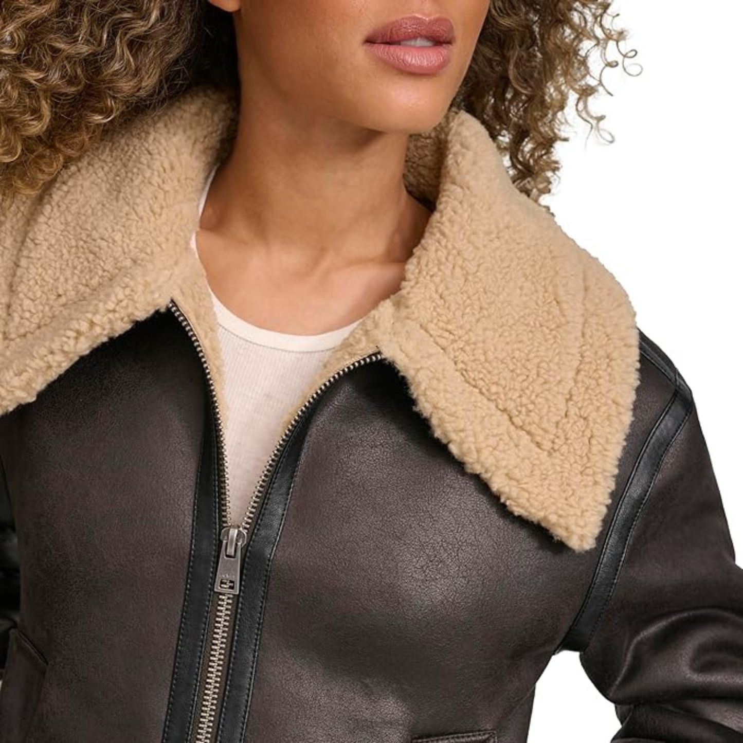 Levi's Faux Shearling Aviator Jacket