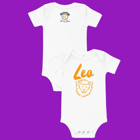 Leo Lion Baby Bodysuit