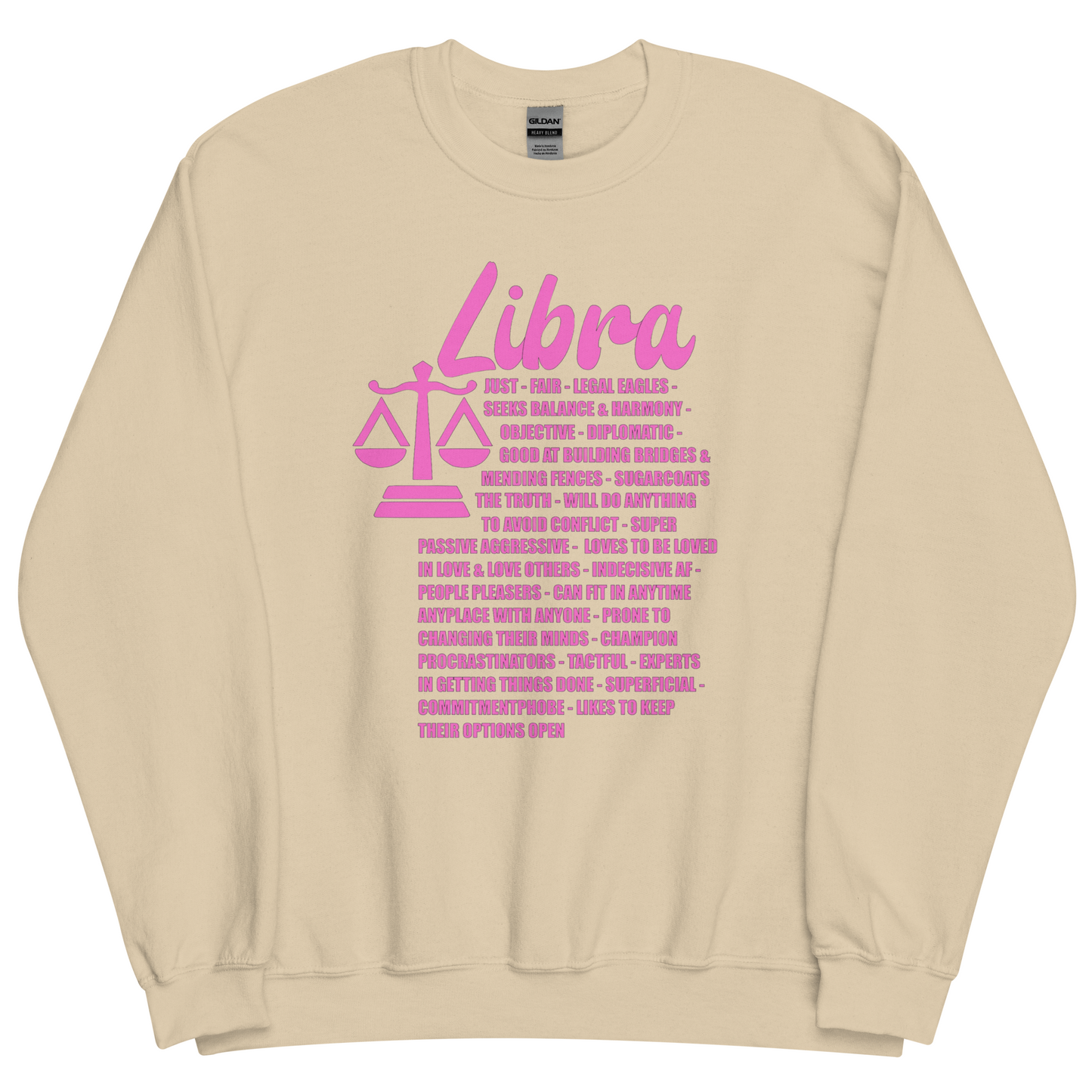 Libra Sweatshirt Zodiac Facts