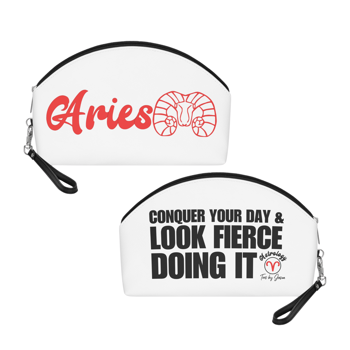 Aries Makeup Bag - "Look Fierce"