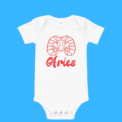 Aries Ram Baby Bodysuit