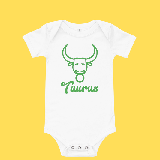 Taurus Bull Baby Bodysuit