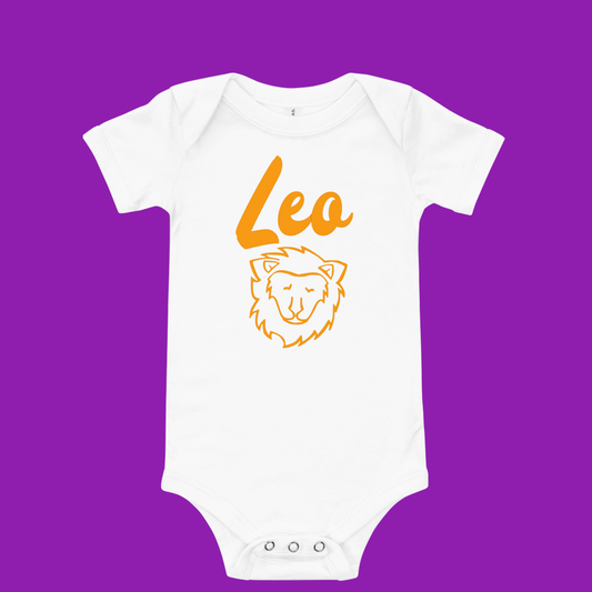 Leo Lion Baby Bodysuit