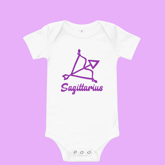 Sagittarius Arrow Baby Bodysuit