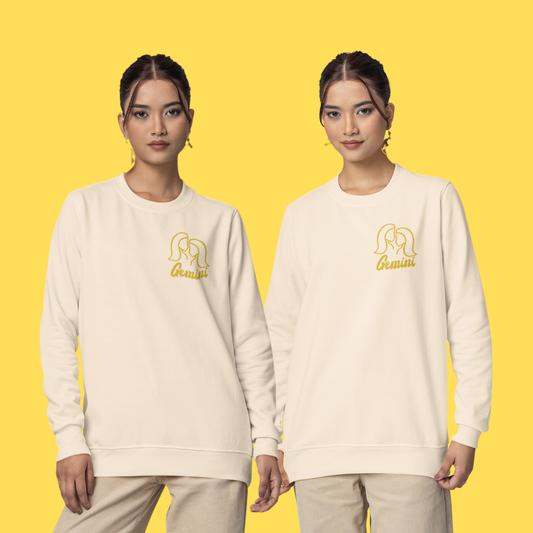 Gemini Embroidered Sweatshirt