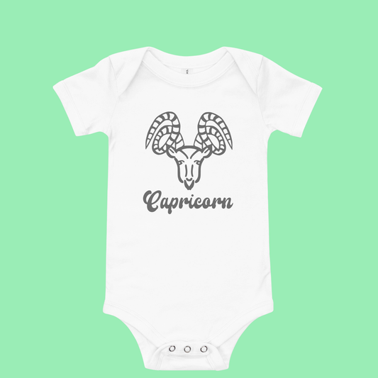 Capricorn Goat Baby Bodysuit