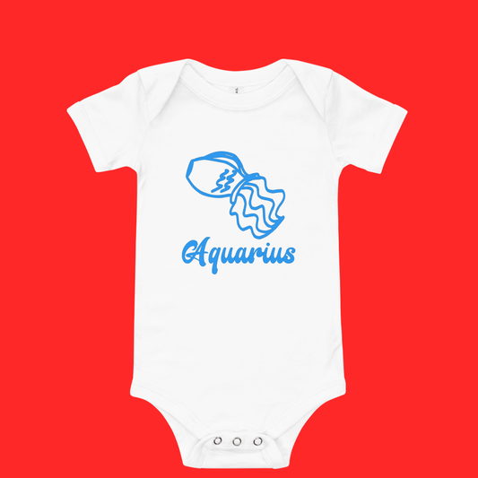 Aquarius Waterbearer Baby Onesie