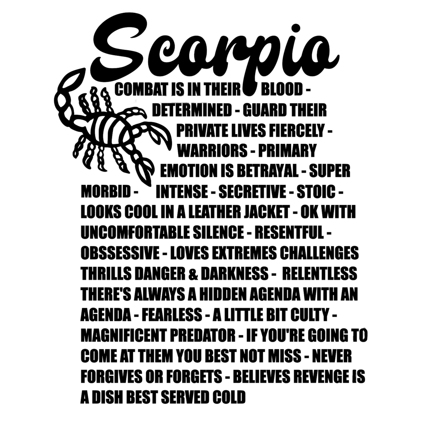 Astrology Sweatshirts Zodiac Facts