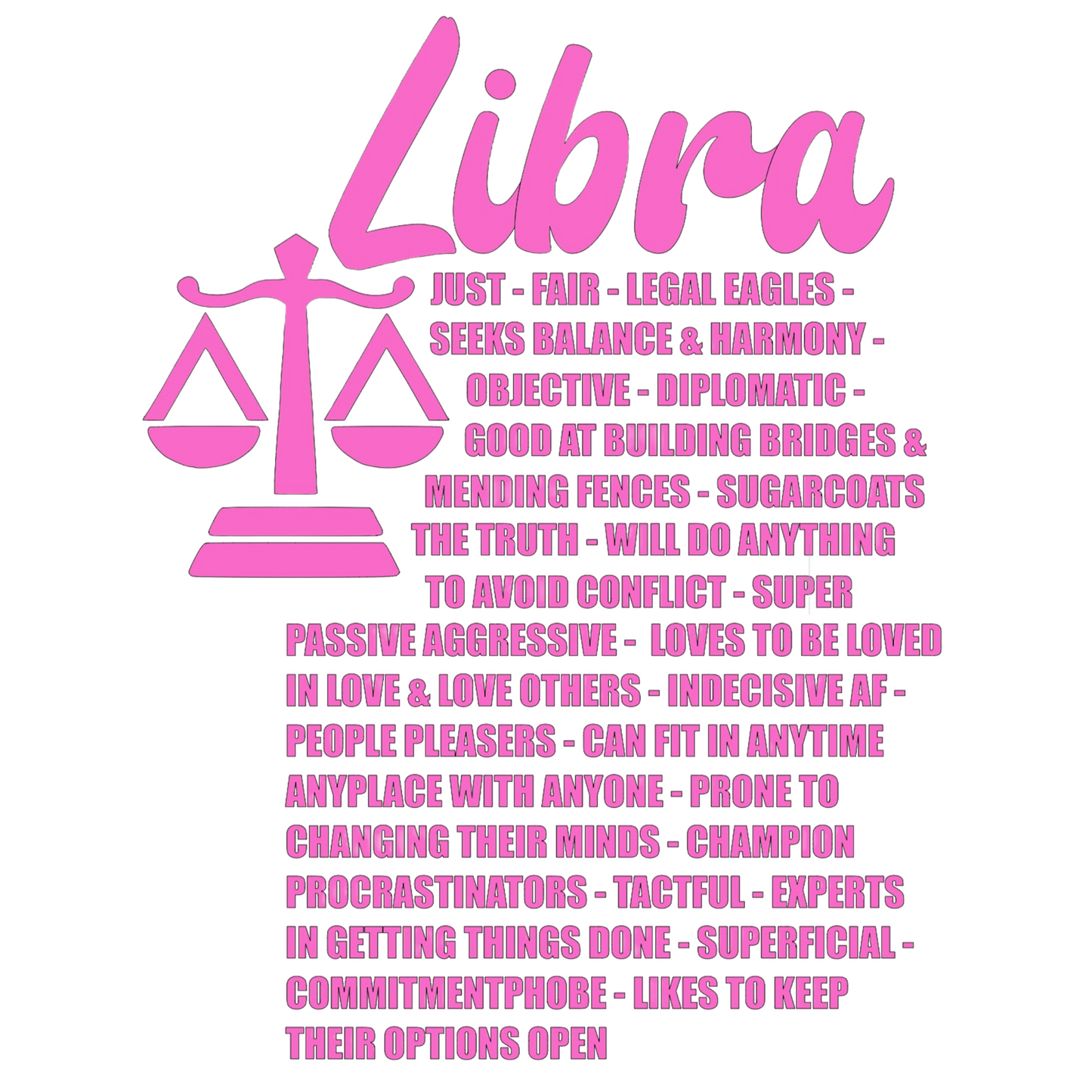 Libra Sweatshirt Zodiac Facts