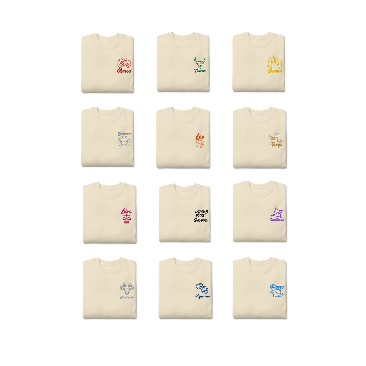 Virgo Embroidered Sweatshirt