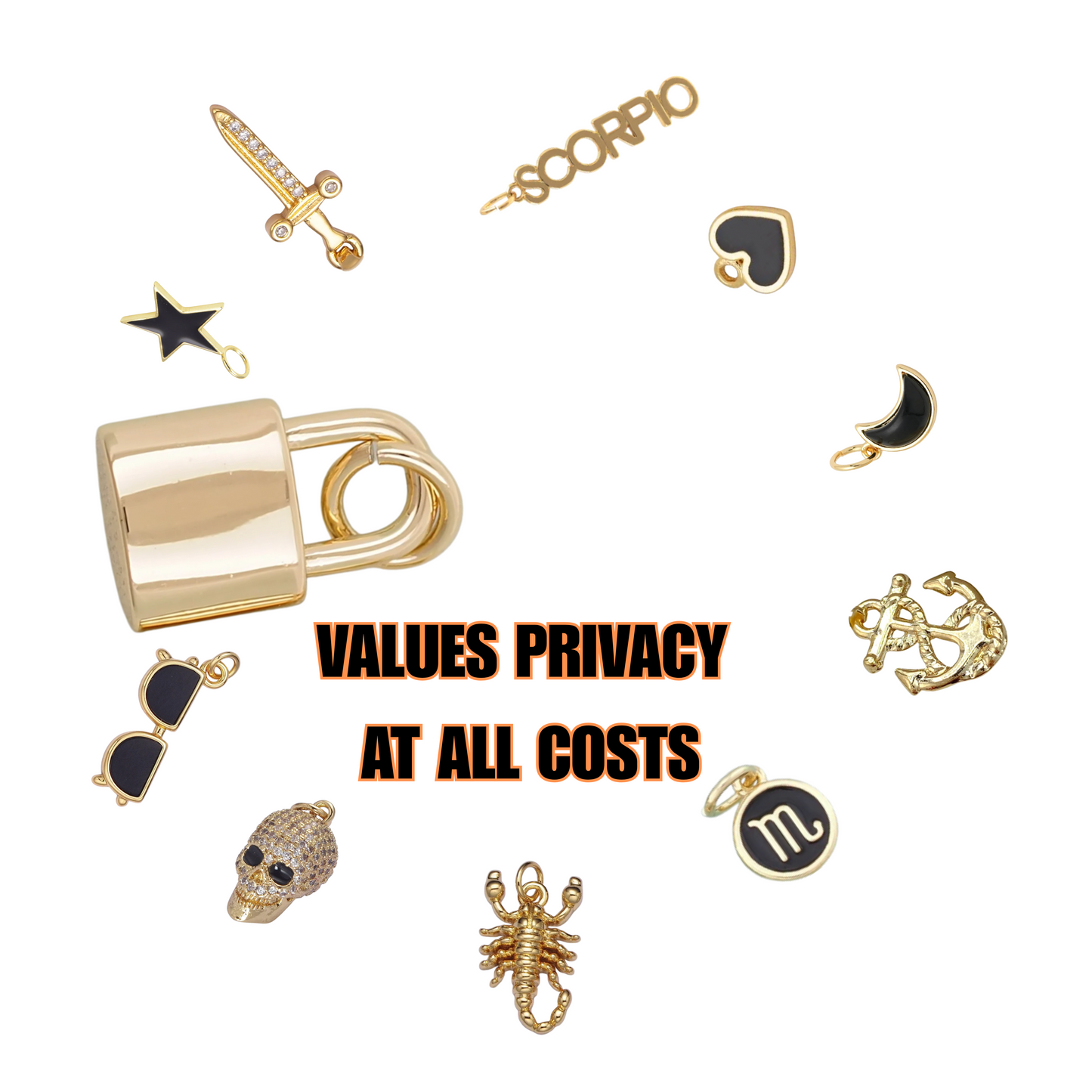 Scorpio Zodiac Charm Bracelet
