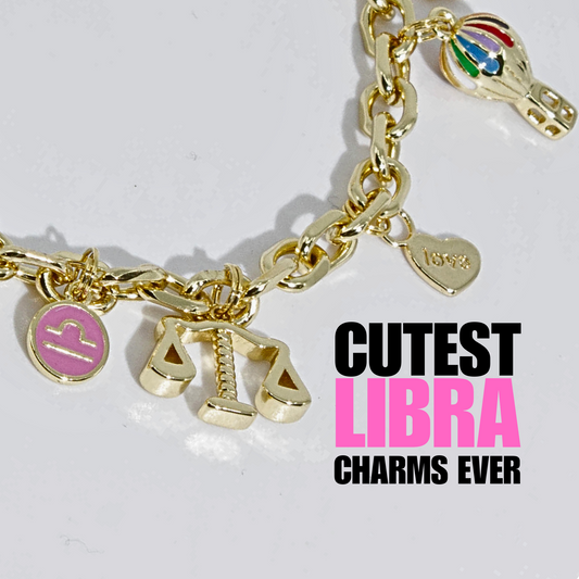 Libra Zodiac Charm Bracelet