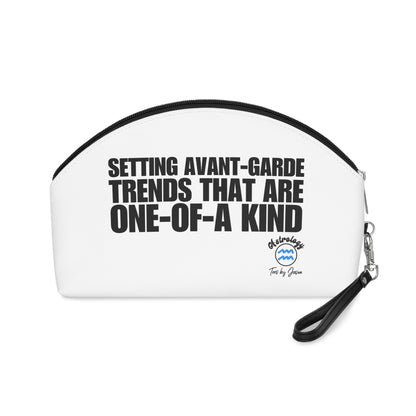 Aquarius Zodiac Makeup Bag — One-of-a-Kind Cosmetic Pouch