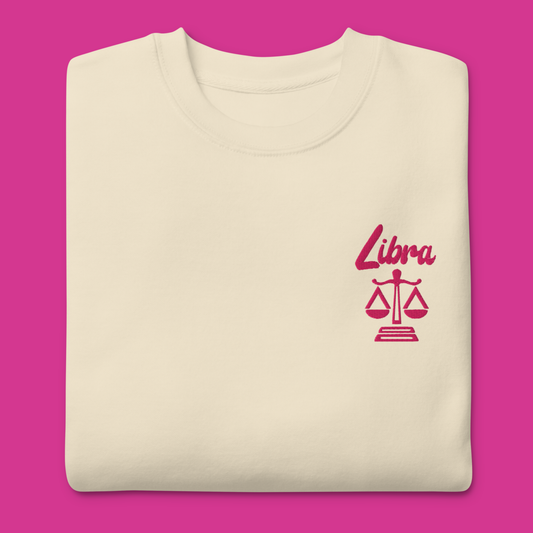 Libra Embroidered Sweatshirt