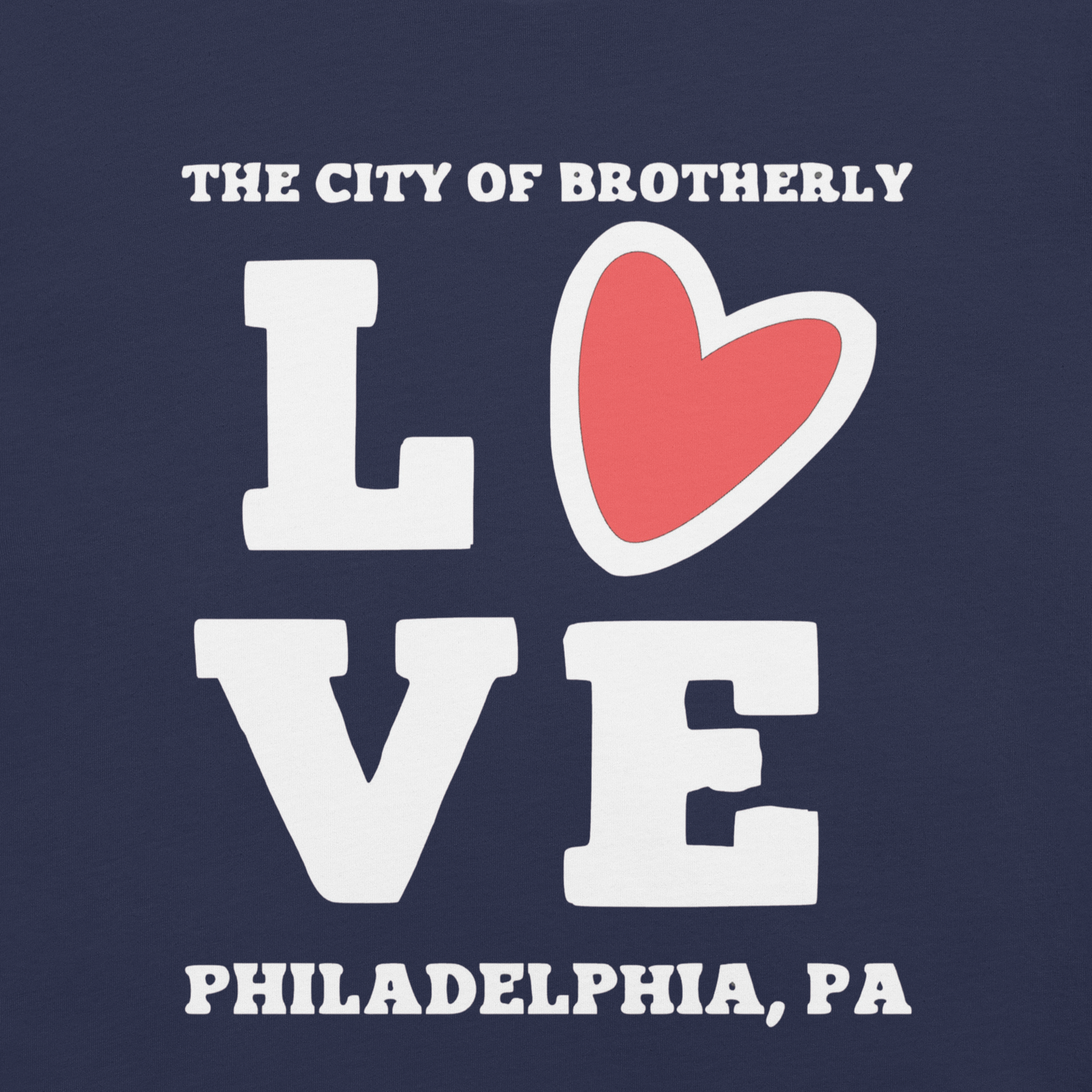 Philly City of Brotherly Love Baby Onesie