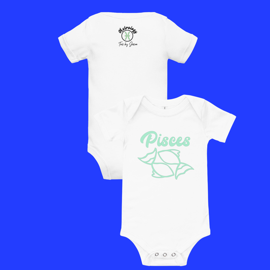 Pisces Fish Baby Bodysuit