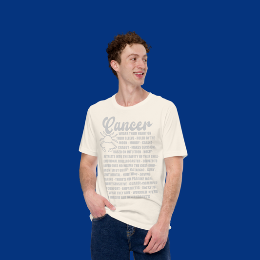 Cancer Zodiac Facts Tee